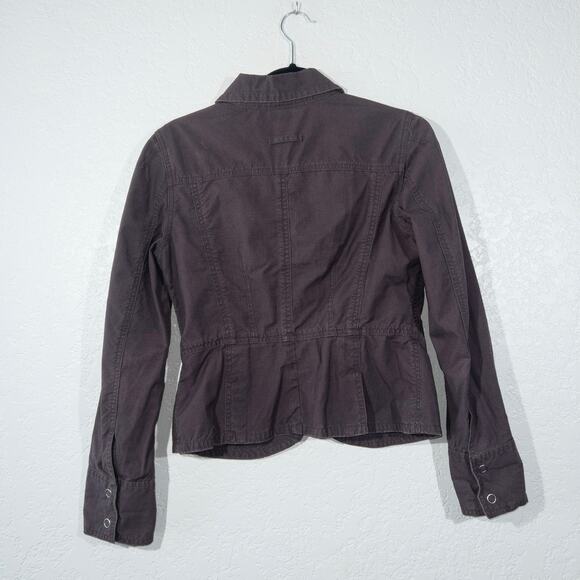 Halogen Taupe Brown Cotton Basic Jacket Size‎ Medium - Picture 6 of 6